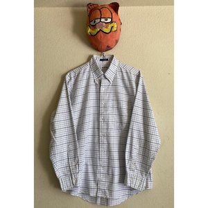 Vintage Gant Shirtmakers Oxford Club Button Down Square Sz XL Mens
